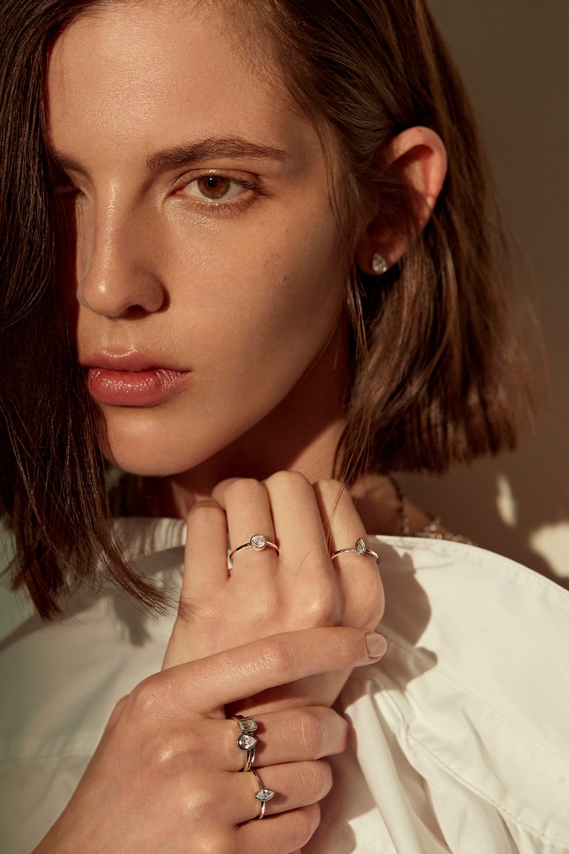 NUMBERING Korean Jewelry Brand CARAT Sustainable Diamond Collection Ring