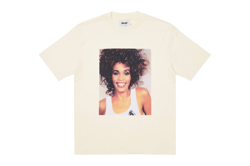 whitney houston palace skateboards collaboration varsity jackets sweatshirts charity foundation release