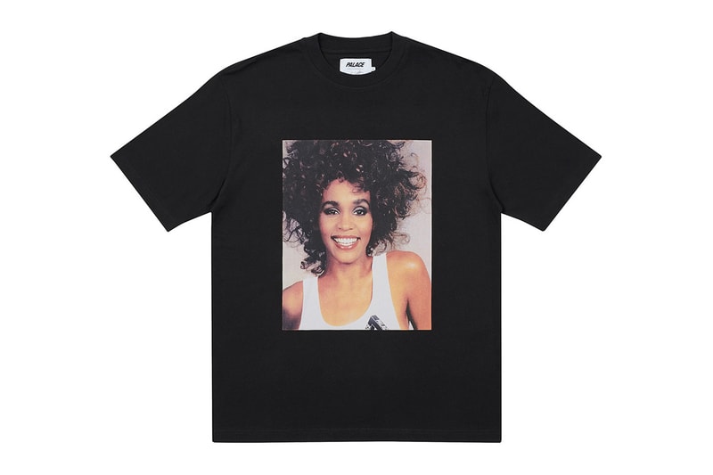 whitney houston palace skateboards collaboration varsity jackets sweatshirts charity foundation release