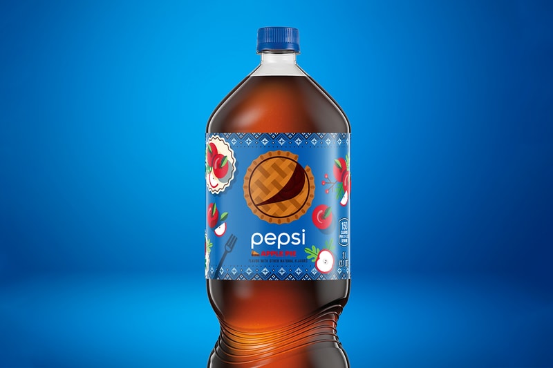 pepsi apple pie soda cola limited edition thanksgiving drink beverage 