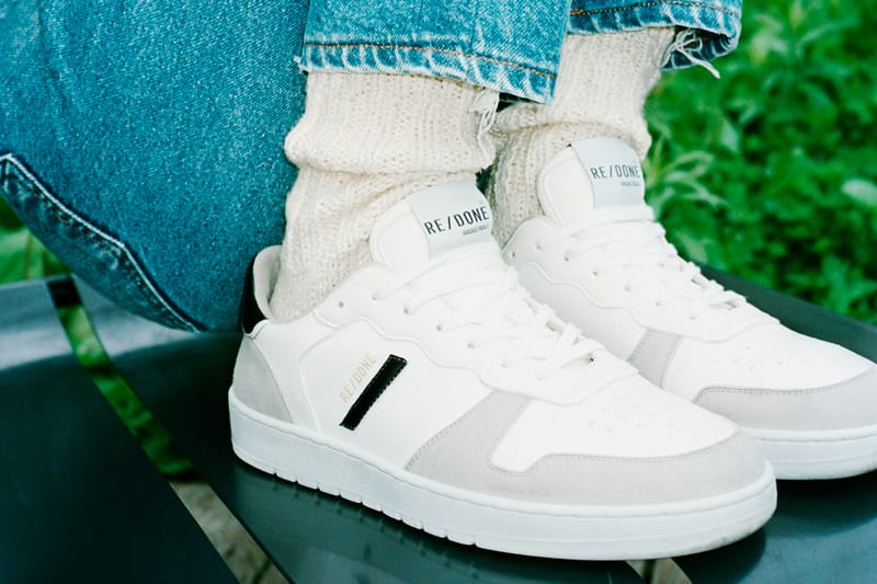 RE/DONE Launches Eco Sneakers Crafted From Sustainably-Sourced Material