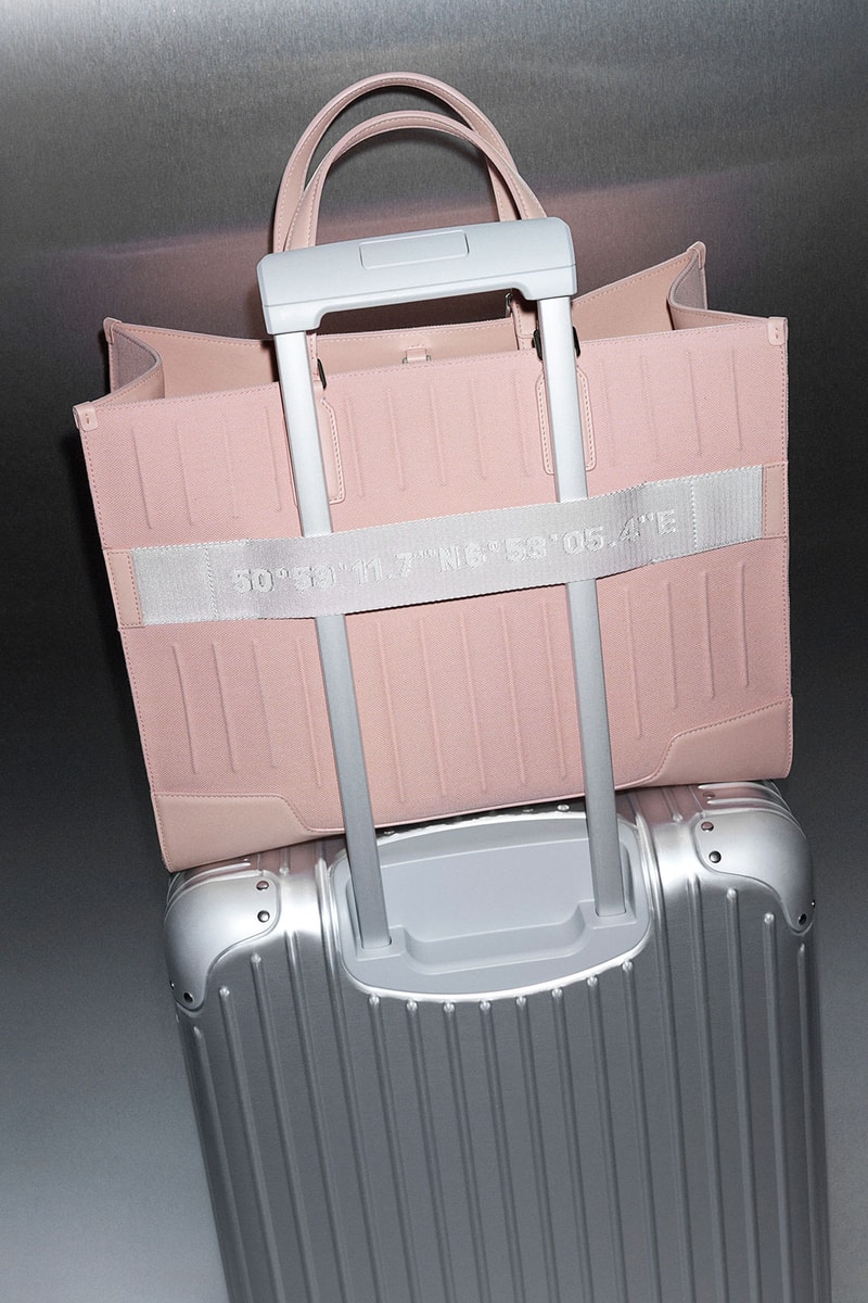 rimowa never still handbags backpacks totes collection pink gray yellow price release