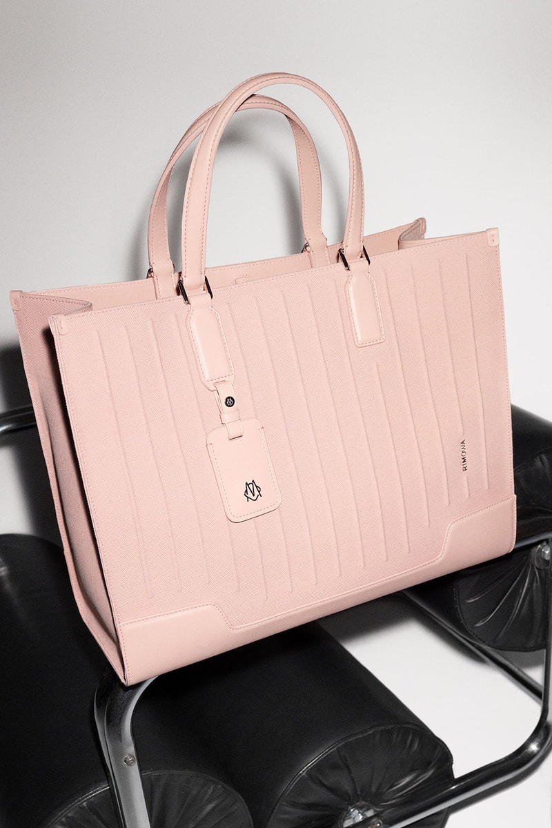 rimowa never still handbags backpacks totes collection pink gray yellow price release