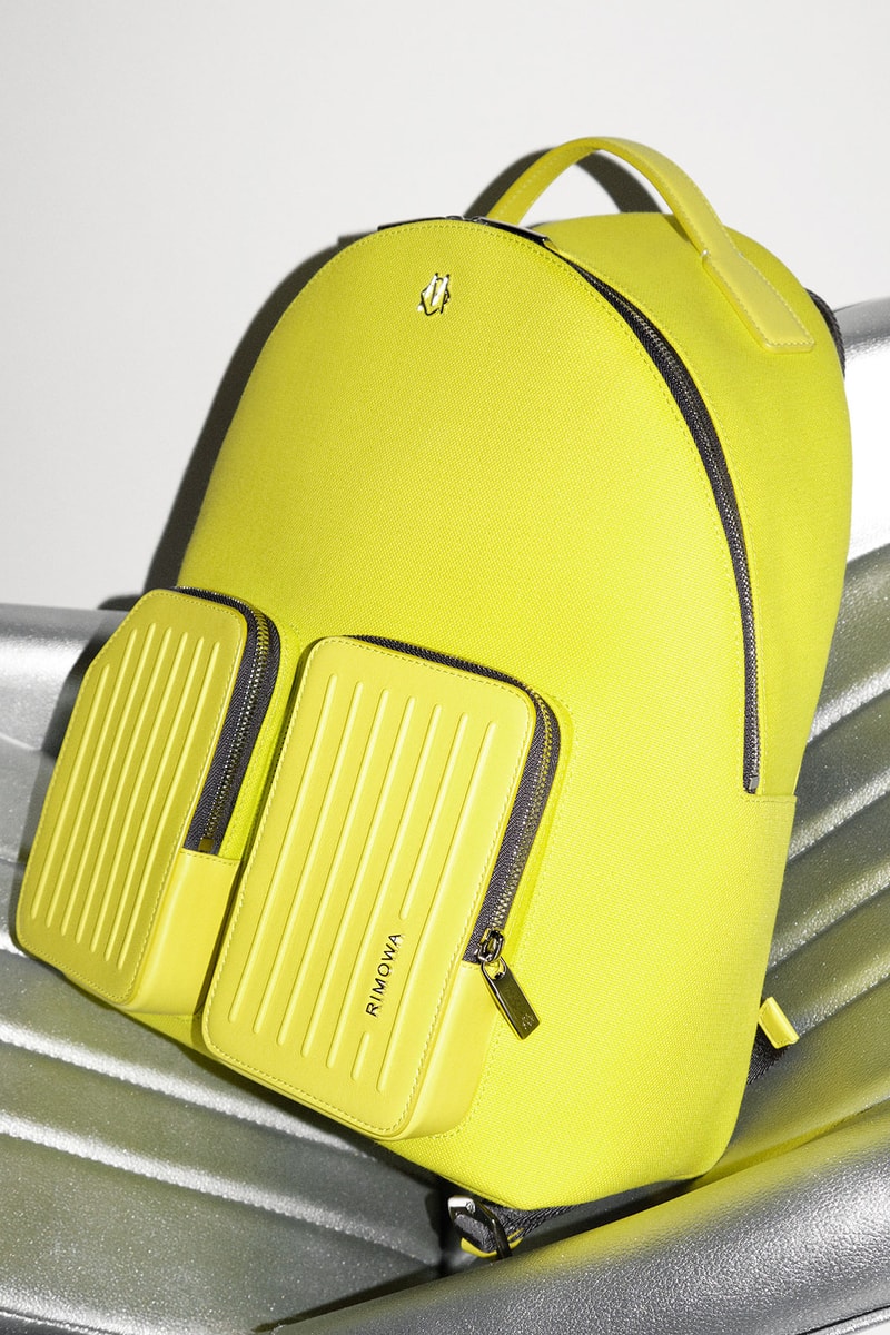 rimowa never still handbags backpacks totes collection pink gray yellow price release