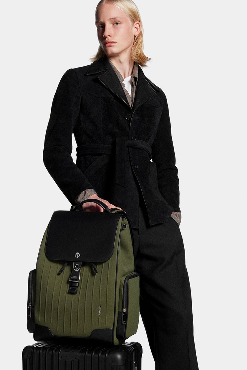 rimowa never still handbags backpacks totes collection pink gray yellow price release