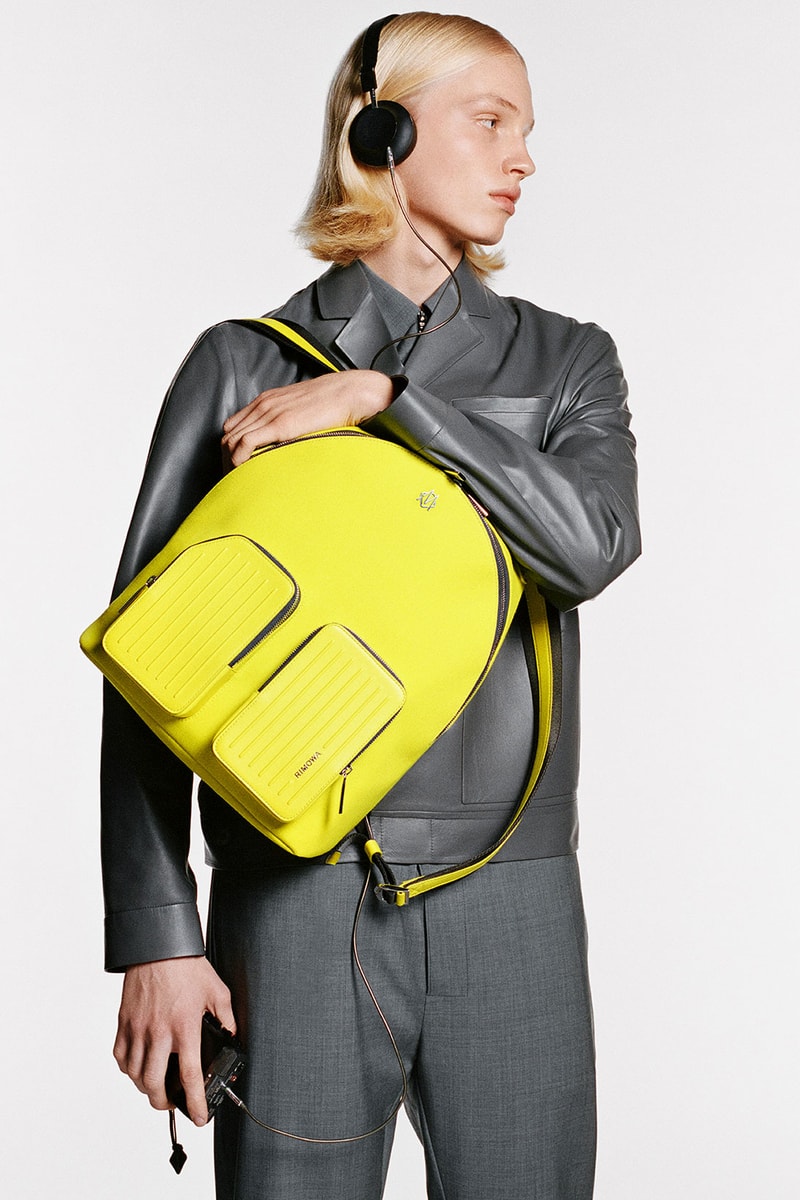 rimowa never still handbags backpacks totes collection pink gray yellow price release