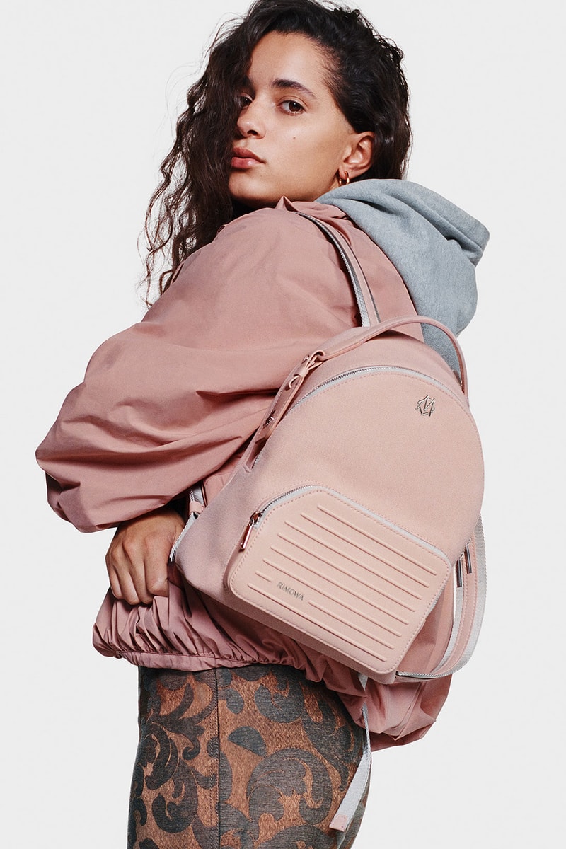 rimowa never still handbags backpacks totes collection pink gray yellow price release
