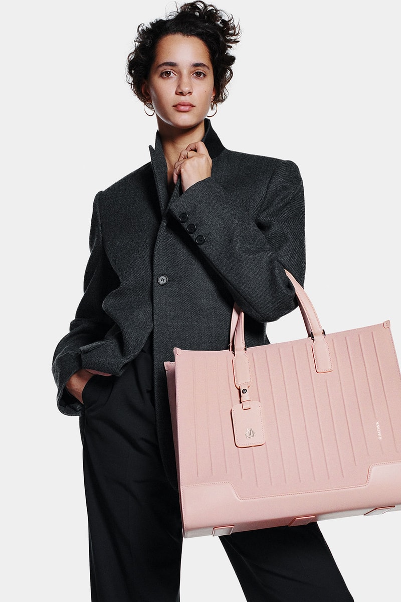 rimowa never still handbags backpacks totes collection pink gray yellow price release
