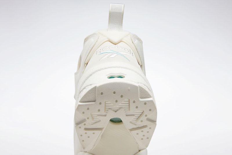 snidel reebok instapump fury white minimal chunky sneakers collaboration release