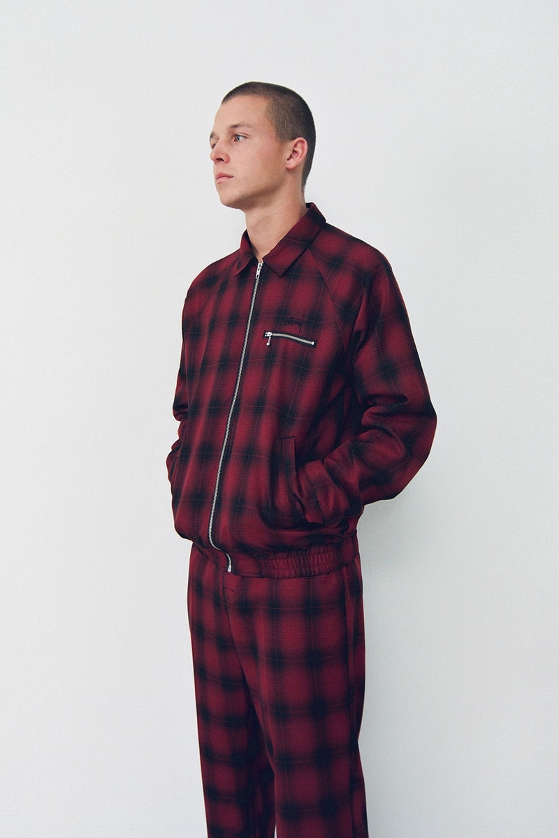 stussy holiday collection lookbook womenswear fall winter knit sweaters vests jackets release