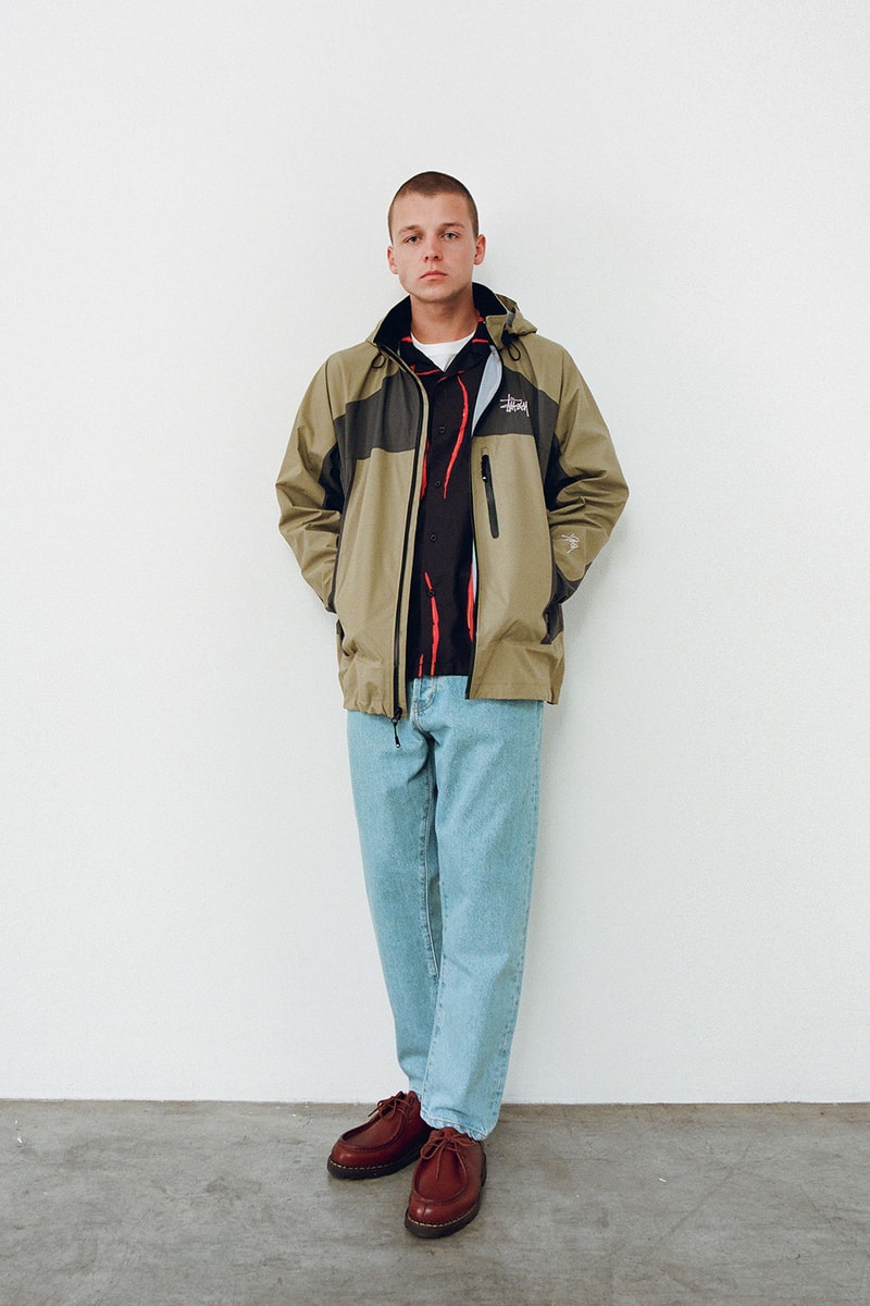 stussy holiday collection lookbook womenswear fall winter knit sweaters vests jackets release