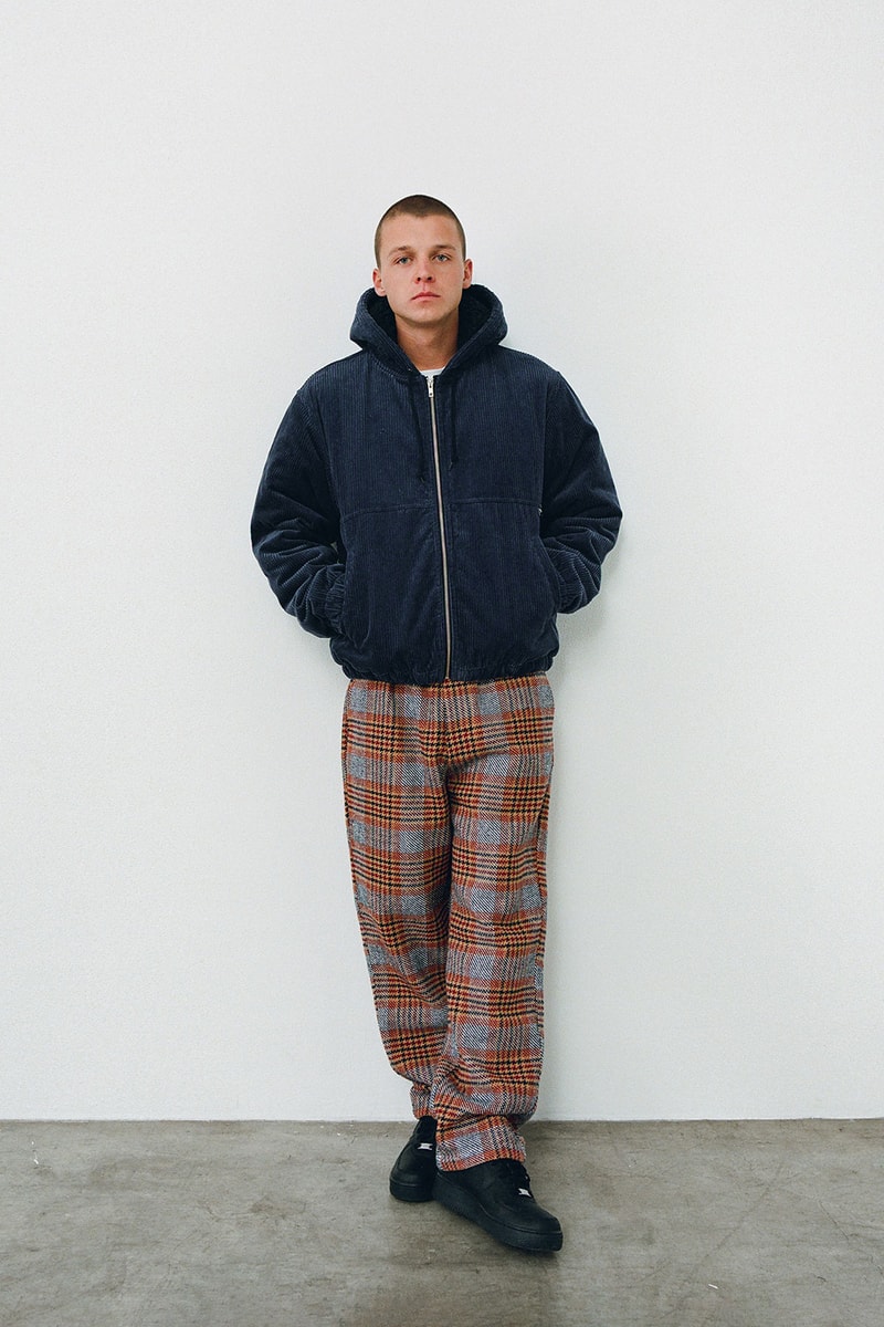 stussy holiday collection lookbook womenswear fall winter knit sweaters vests jackets release