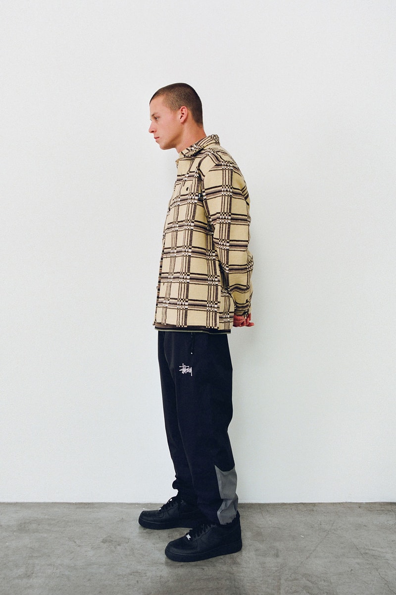stussy holiday collection lookbook womenswear fall winter knit sweaters vests jackets release