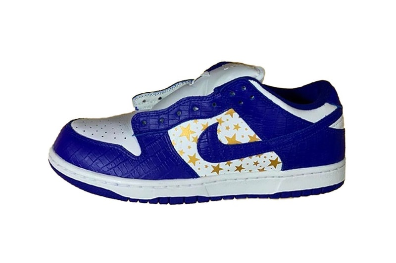 Supreme x Nike SB Dunk Low FW20 Collaboration First Look Release Information Colorways Hyper Blue Mean Green Black Barkroot Brown