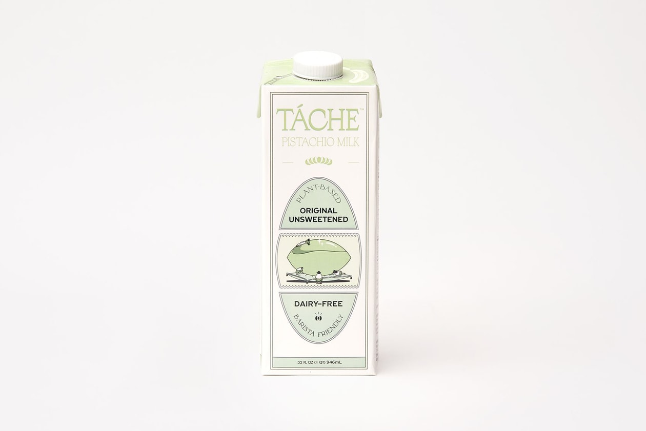 tache pistachio milk original blend unsweetened dairy free alternative green coffee fruits cake organic food drinks health natural 