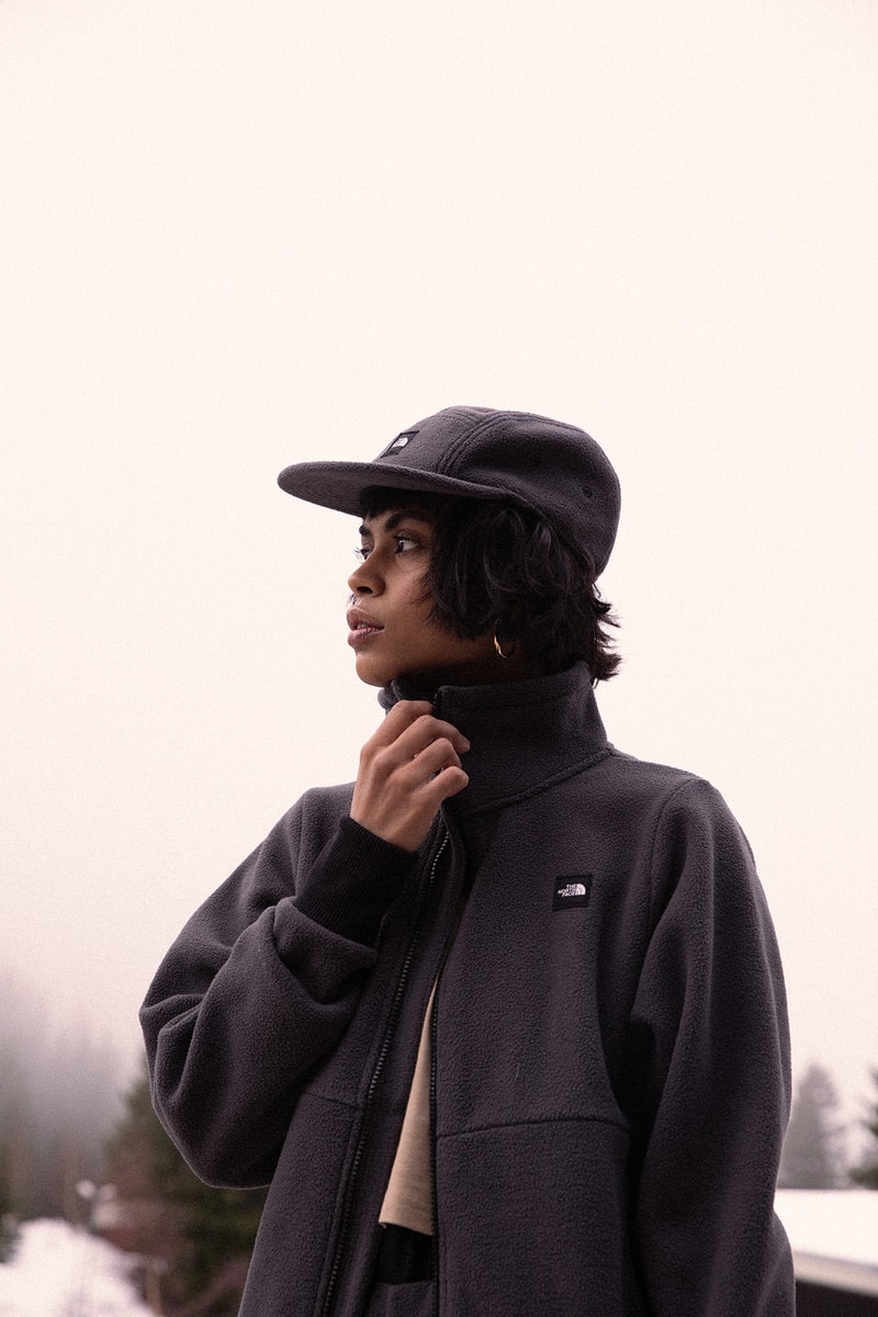 the north face snow rogue collection outerwear jackets puffer fleece pants hats beanies pink yellow blue 