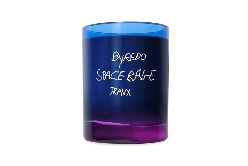 Travis Scott Cactus Jack x Byredo Perfume Candle Collaboration Space Rage Travx