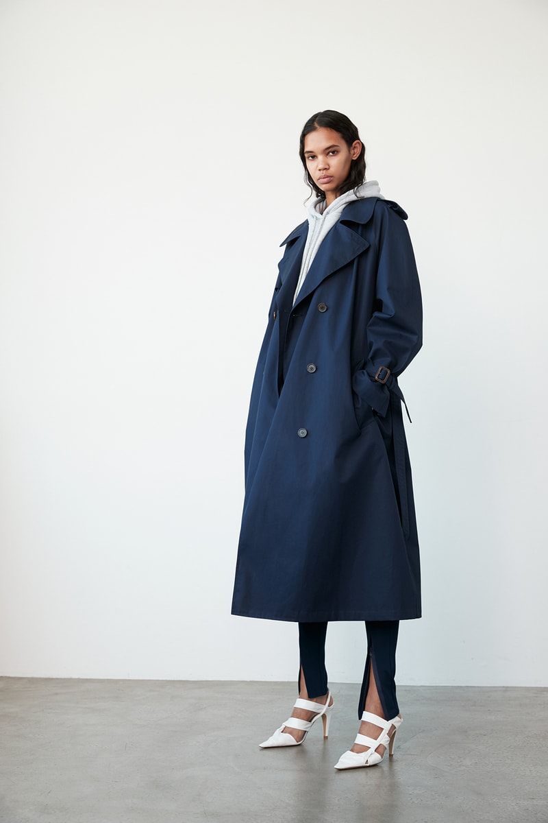 wardrobe nyc permanent collection minimal coats outerwear jackets pants skirts white black shirts