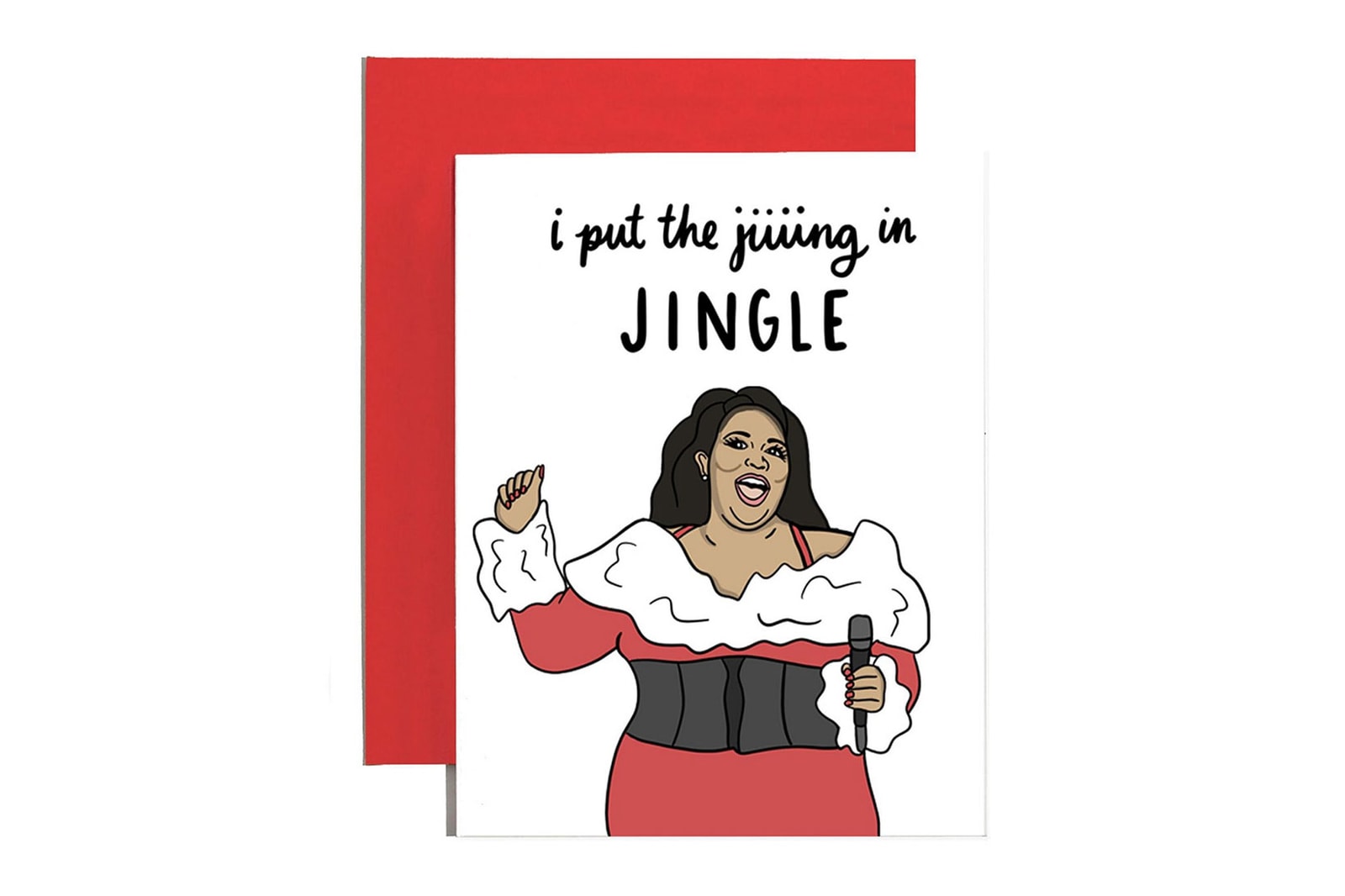 best holiday christmas cards gifts ideas kaws santa claus snowman lizzo cute design