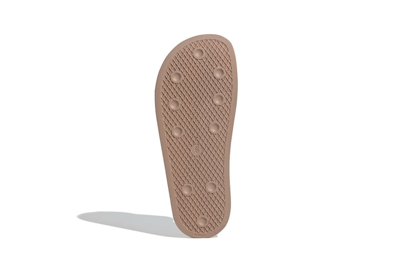 adidas adilette w slides sandals womens nude brown beige white footwear