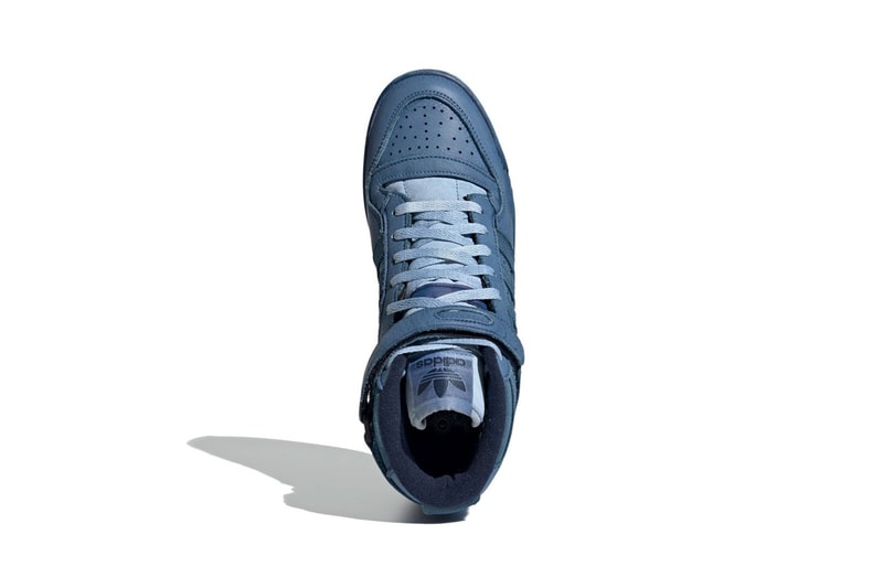adidas forum 84 high sneakers indigo blue colorway shoes footwear sneakerhead