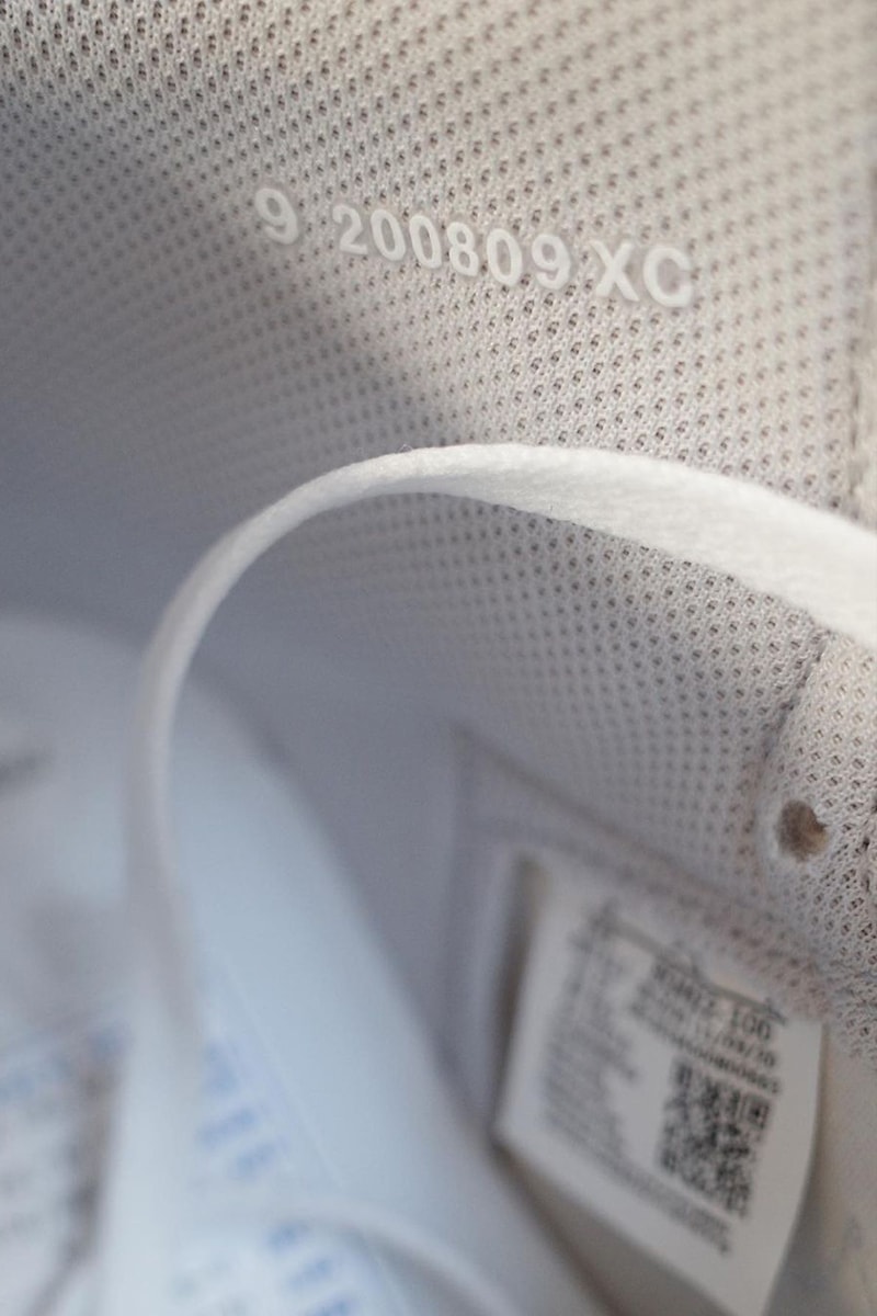 nike air jordan 1 high 85 neutral gray grey sneakers details close up collar lining interior
