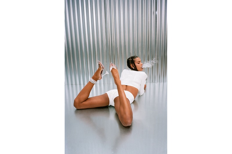 asap rocky awge amina muaddi collaboration lace-up heels mules collection release date