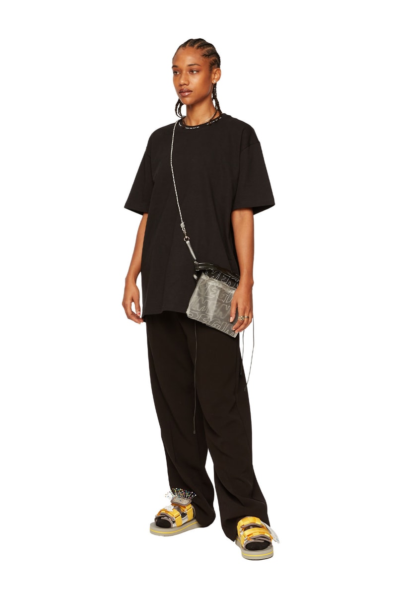 atelier new regime montreal brand fall winter lookbook logo crossbody bag sweats slides slippers