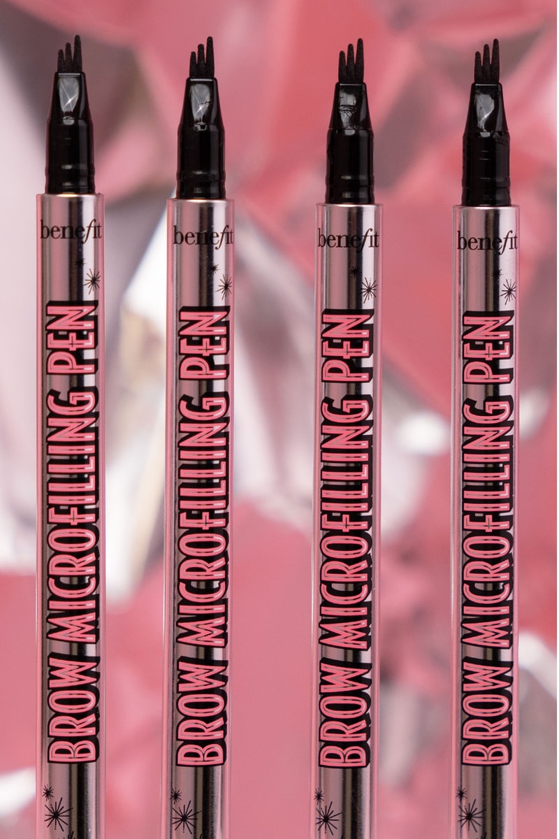 benefit cosmetics eyebrows microfilling pen microblading products pink