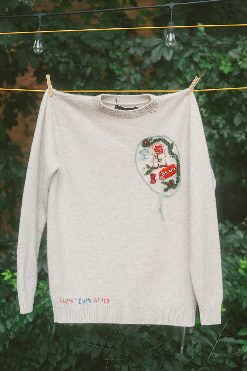 bentgablenits bgn the elder statesman deadstock reworked cashmere knit sweaters socks fairytales release info