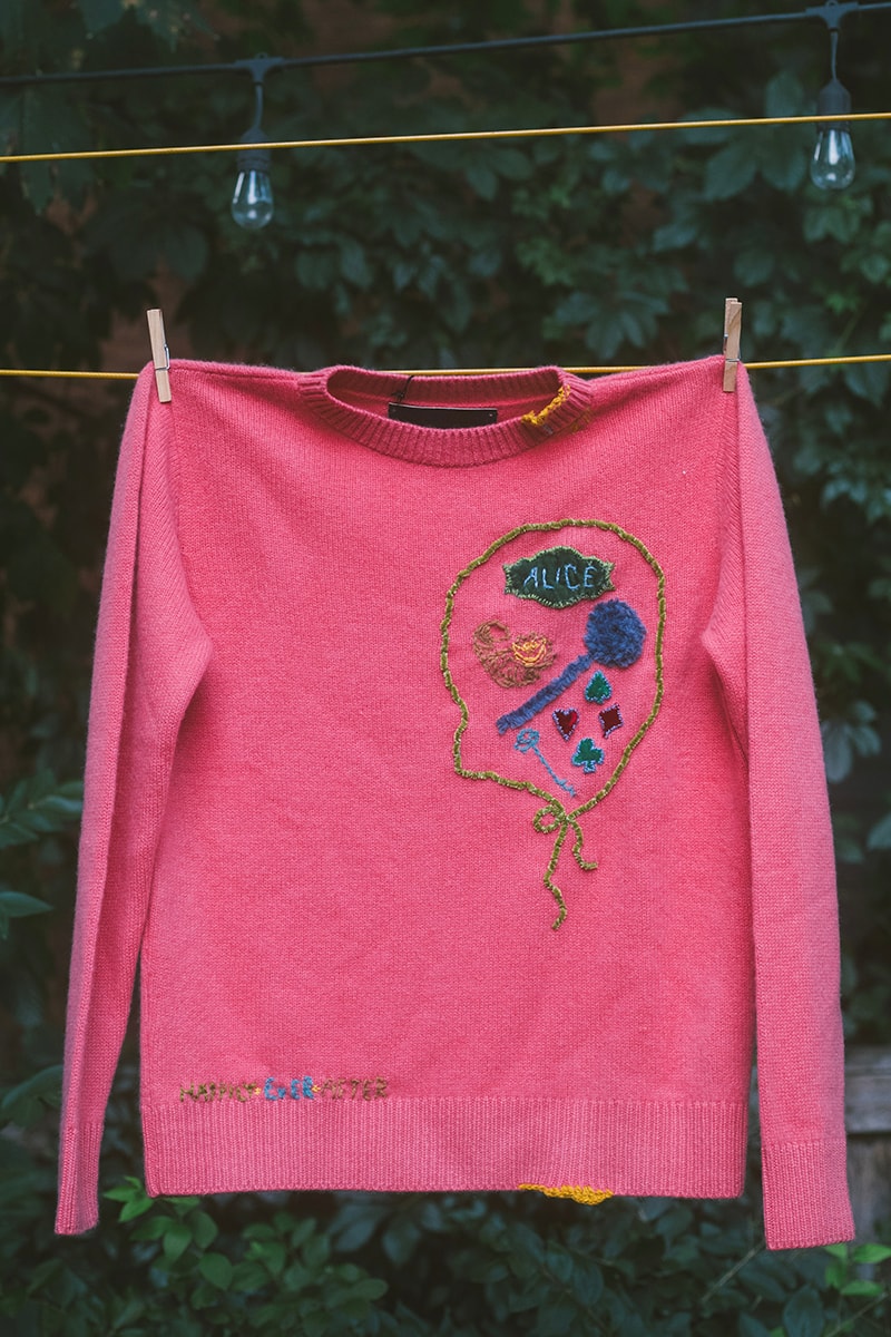 bentgablenits bgn the elder statesman deadstock reworked cashmere knit sweaters socks fairytales release info