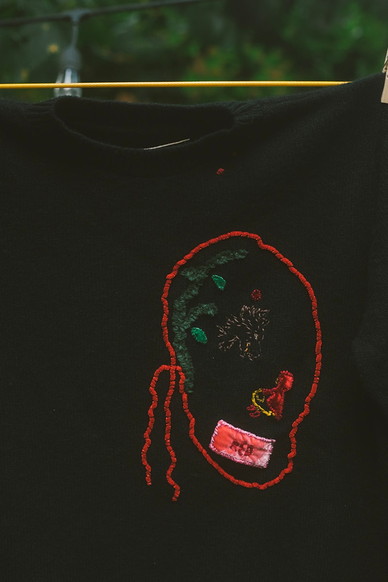 bentgablenits bgn the elder statesman deadstock reworked cashmere knit sweaters socks fairytales release info