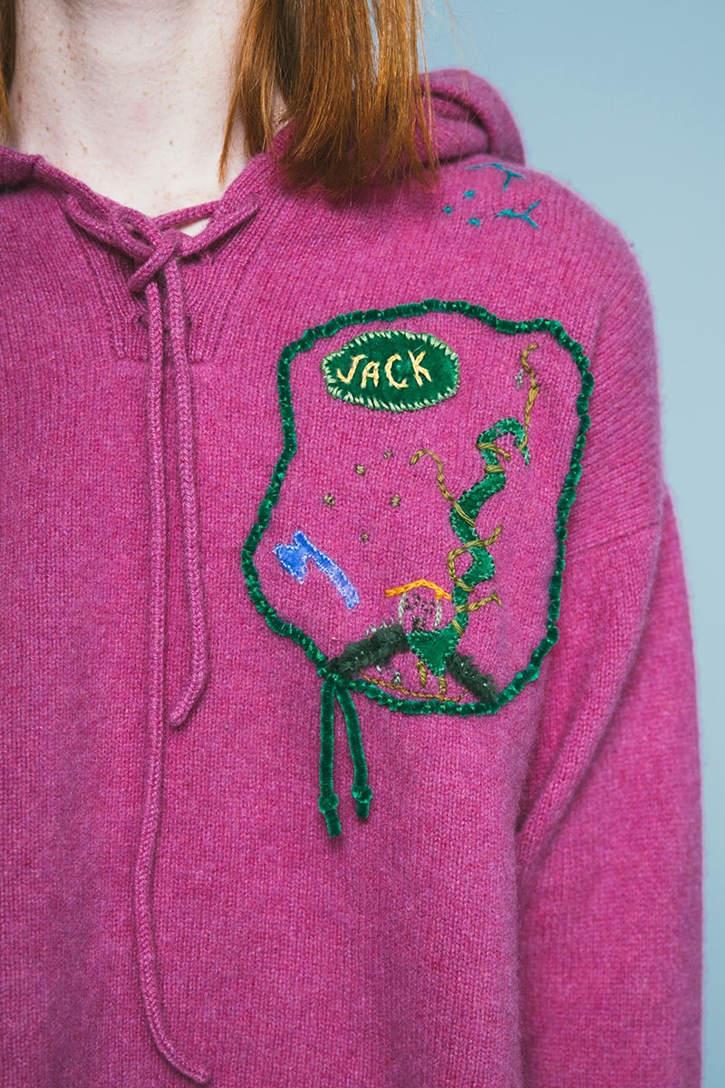 bentgablenits bgn the elder statesman deadstock reworked cashmere knit sweaters socks fairytales release info
