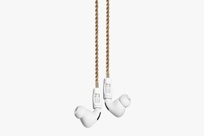 Louis Vuitton 2021-22FW Nanogram earphone earrings (M69647)