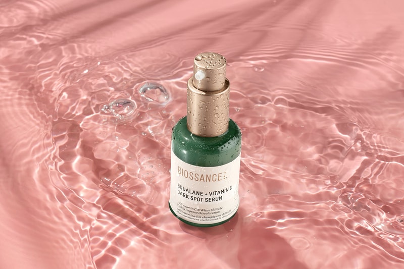 biossance squalane vitamin c dark spot serums release price packaging pink