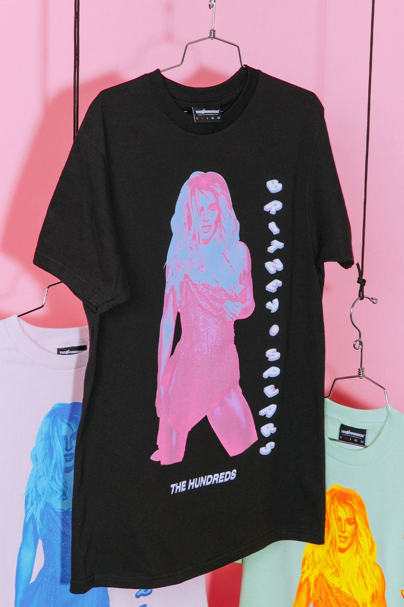 britney spears the hundreds collaboration 1999 debut album tshirts hoodies fleece jackets