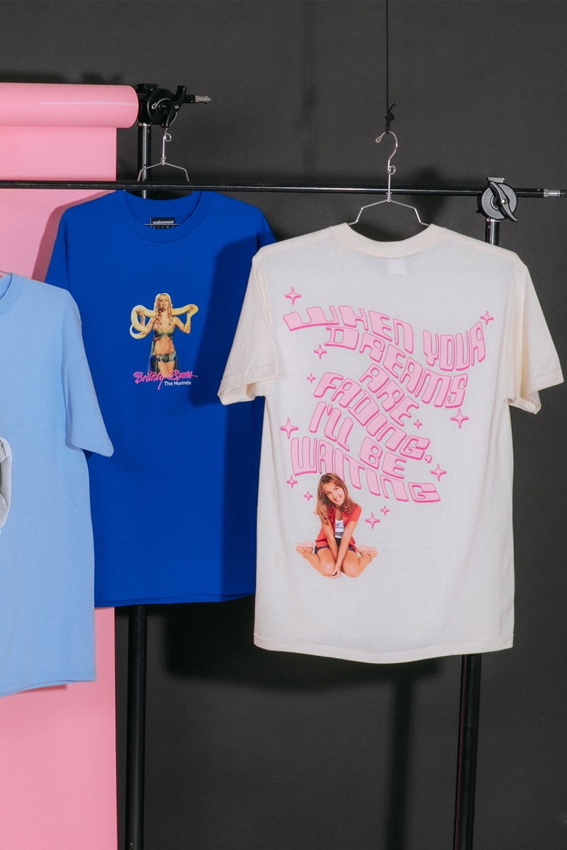 britney spears the hundreds collaboration 1999 debut album tshirts hoodies fleece jackets