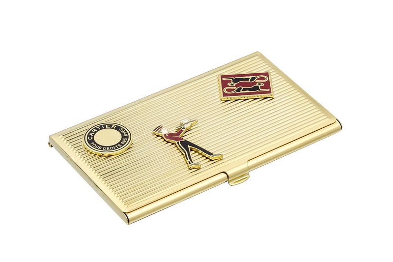 cartier luxury home objects decor collection holiday christmas diabolo card holder