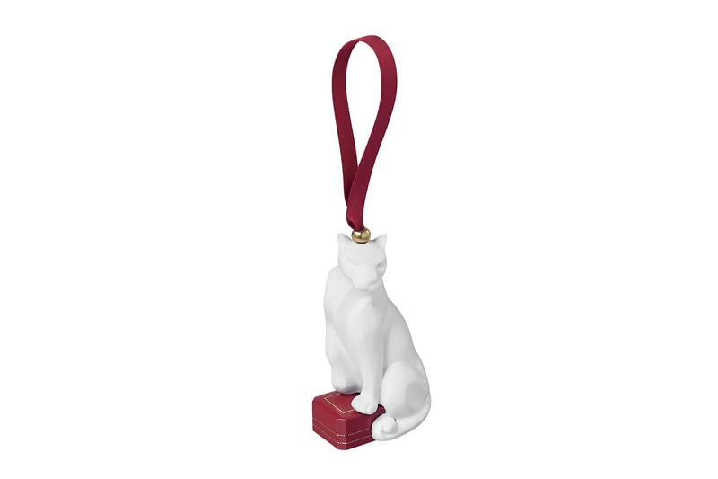 cartier luxury home objects decor collection holiday christmas tree ornament panthere diabolo