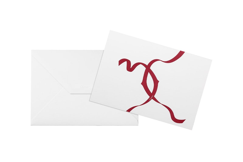cartier luxury home objects decor collection holiday christmas card letter