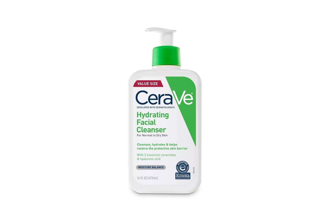 cerave hydrating facial cleanser skincare face wash