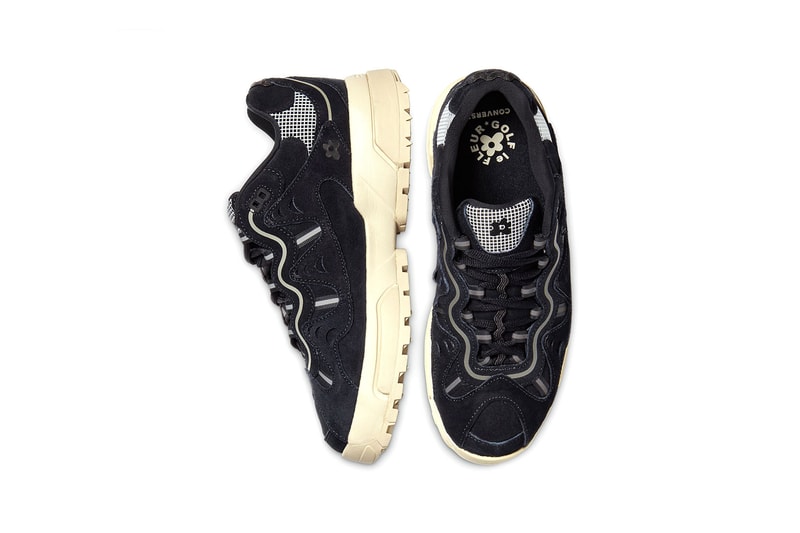 converse golf le fleur tyler the creator collaboration gianno ox sneakers black cream footwear shoes sneakerhead