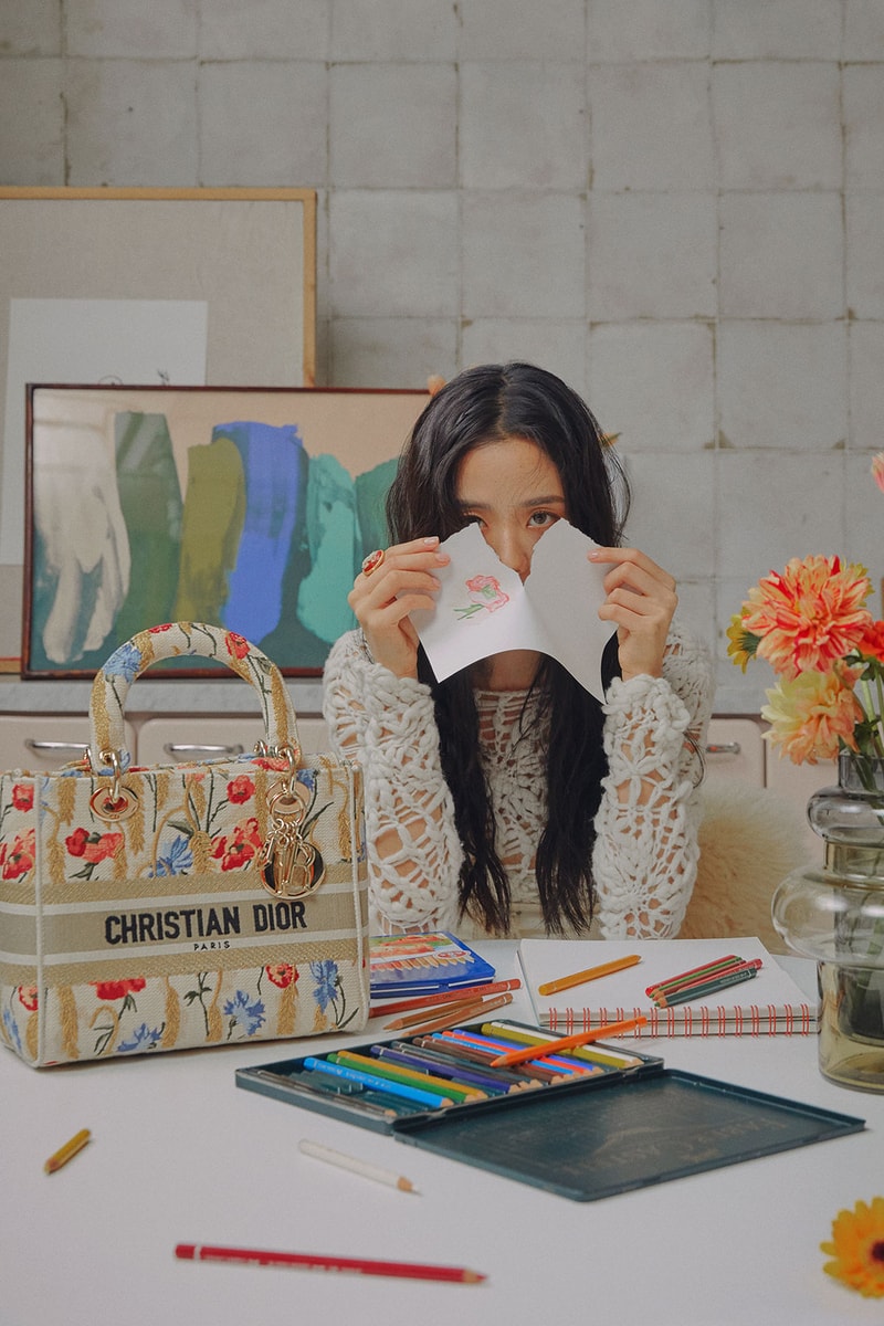 blackpink jisoo dior cruise 2021 collection lady d lite handbags connect sneakers editorial harpers bazaar korea