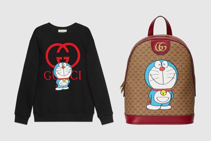 Gucci Drops Collaborative Capsule With Doraemon