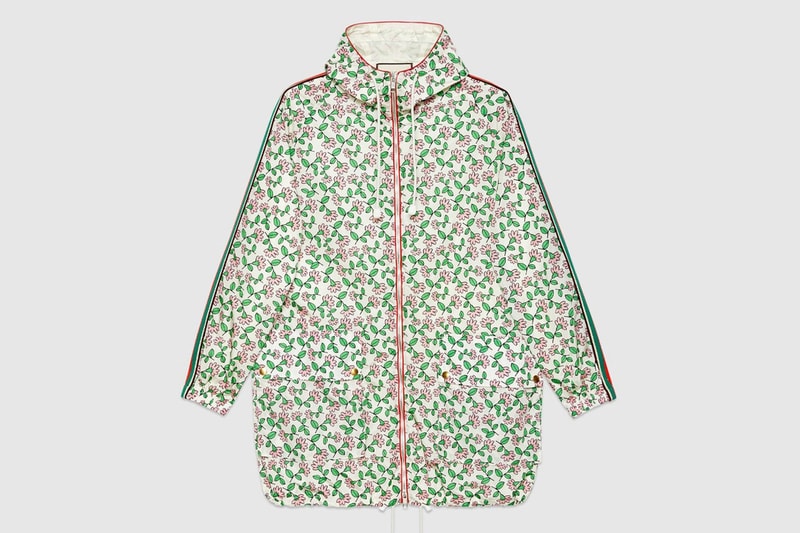 gucci doraemon capsule collaboration collection nylon coat jacket