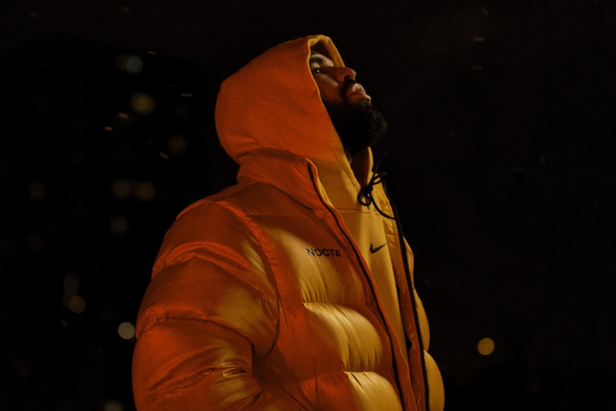 Drake Nike NOCTA Brand Sub-Label Puffer Jacket