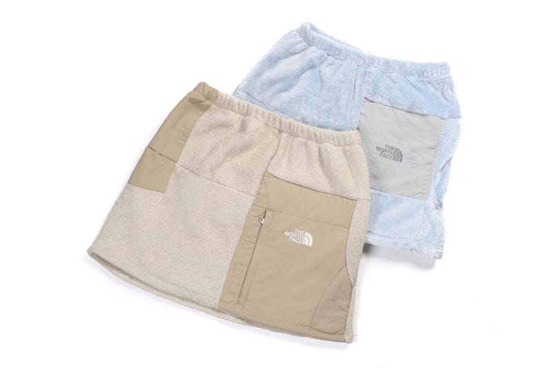 Frankie Collective Transforms The North Face Jackets Into Fuzzy Fleece Skirts