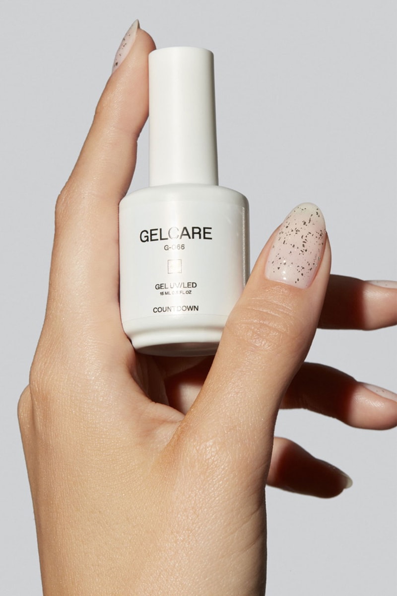 gelcare holiday christmas nail polish manicure colors shades ruby red white glitter green self at home