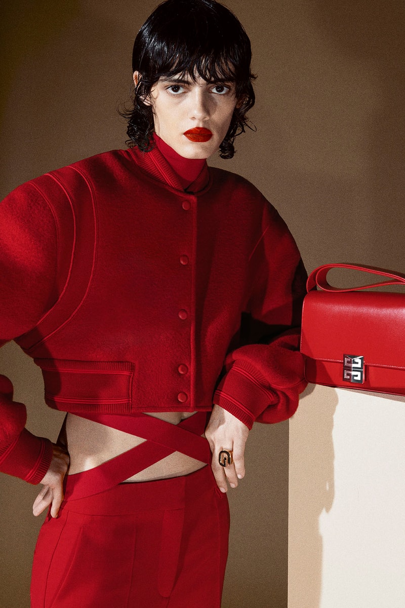 givenchy matthew williams pre-fall 2021 collection clogs marshmallow slides studs suits dresses