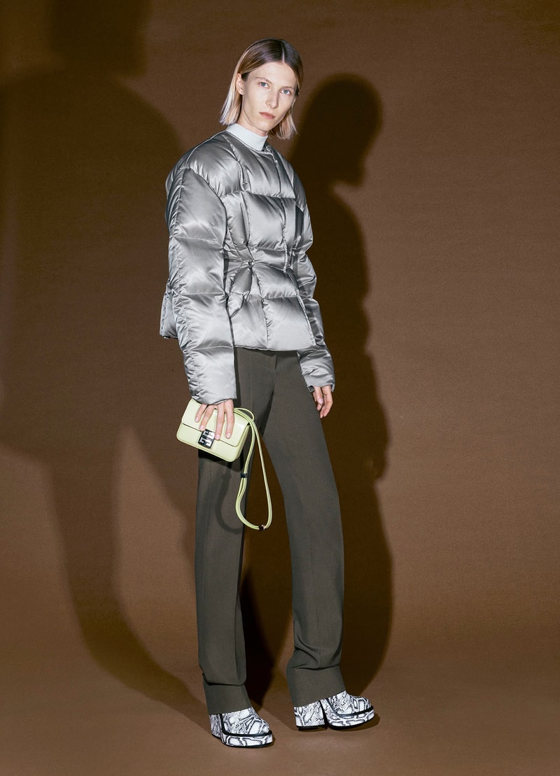 givenchy matthew williams pre-fall 2021 collection clogs marshmallow slides studs suits dresses